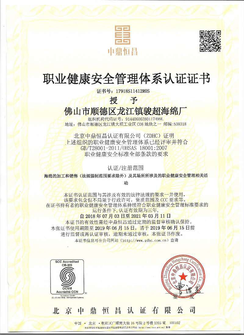 Occupation Health Safety Management System